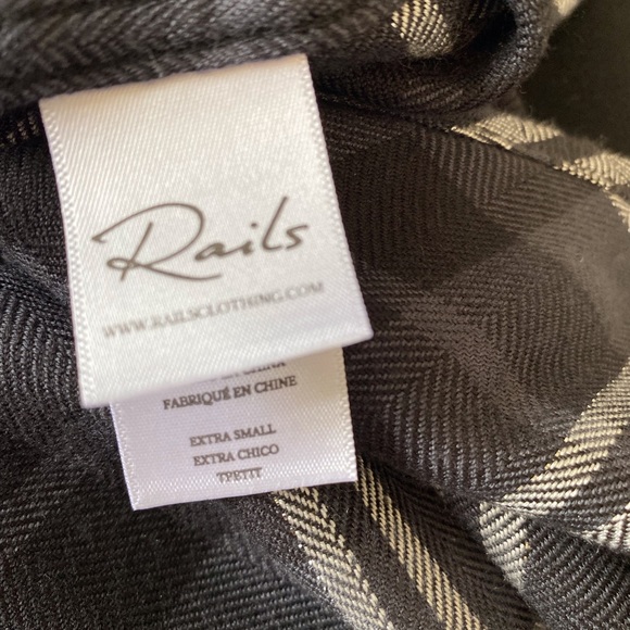 Rails Bianca Dress Onyx/Slate/White Size XS - Picture 7 of 9